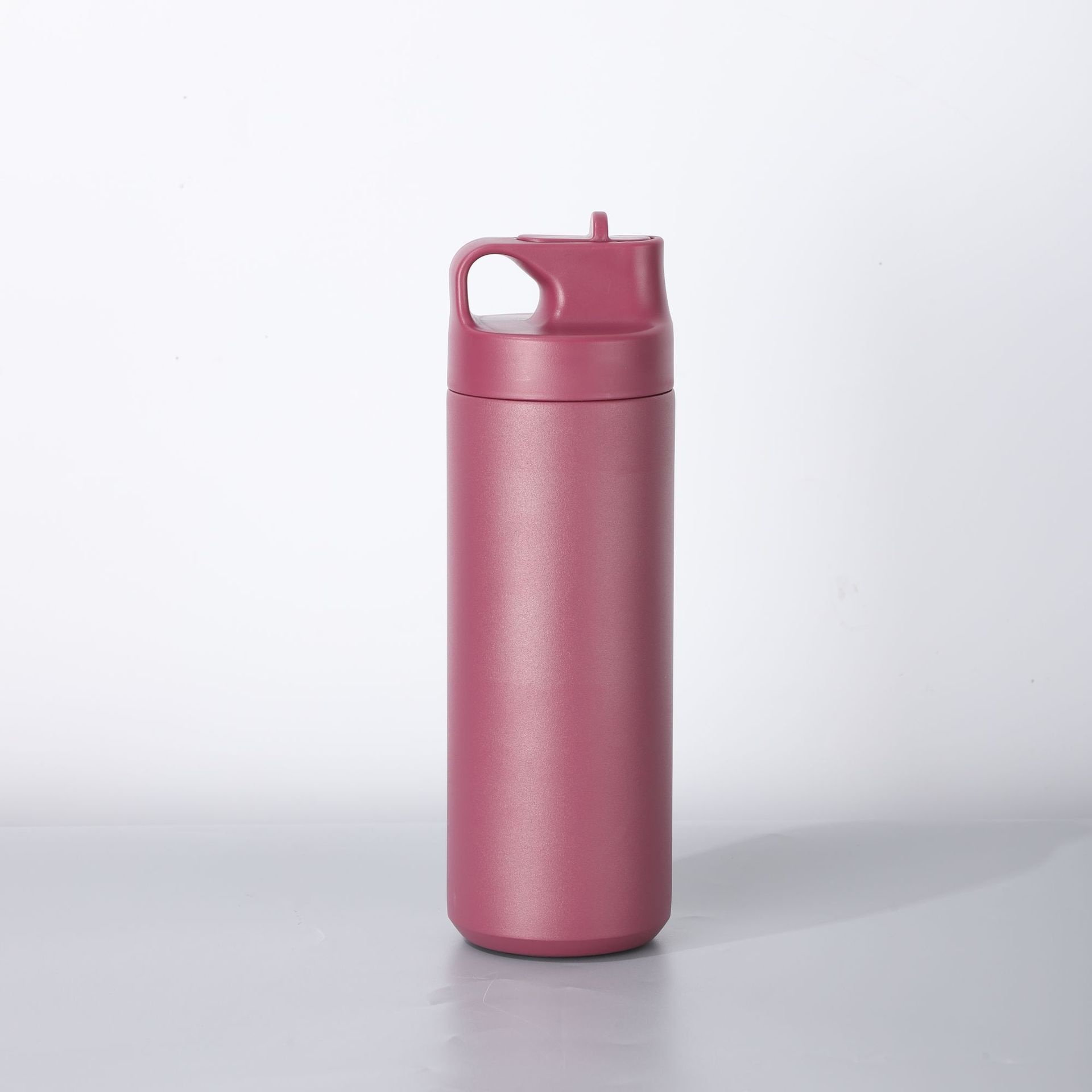 304 Stainless Steel 550ml Water Bottle For Women Sporty Custom Logo Straw Water Bottle