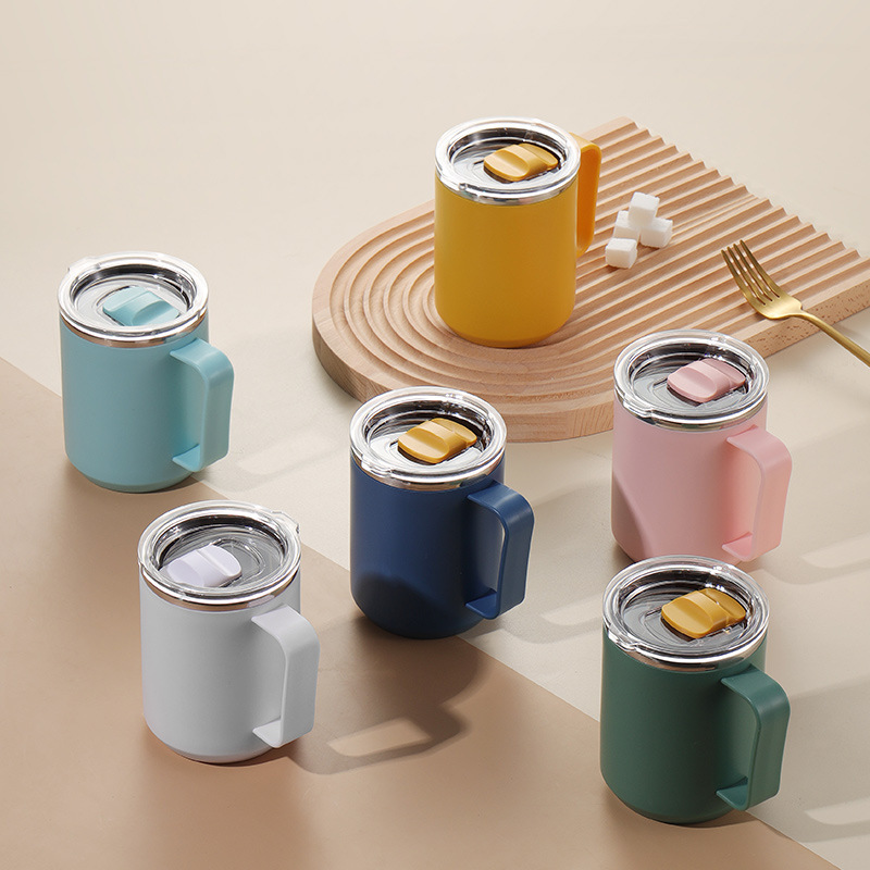 Tasses de voyage personnalisées Tasses de 450 ml Bouteille d'eau avec poignée