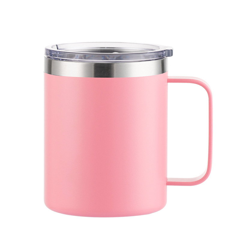 14oz Travel Mug with Handle for Coffee & Wine