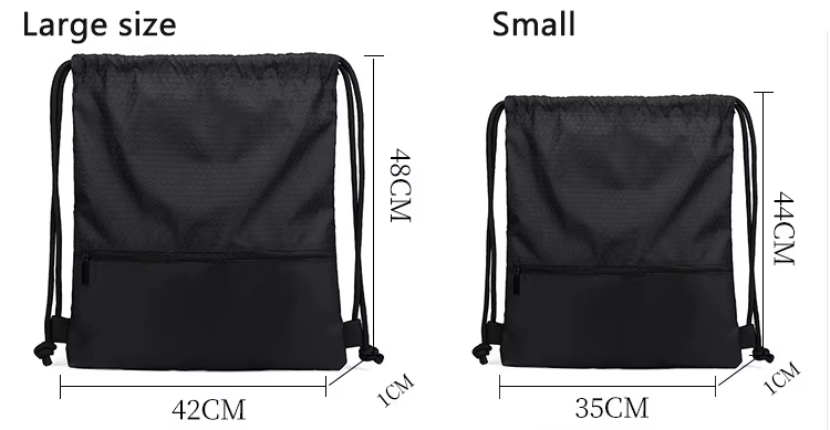 Custom Logo Mesh backpack​ Closure Net Mesh Drawstring Backpack Bag