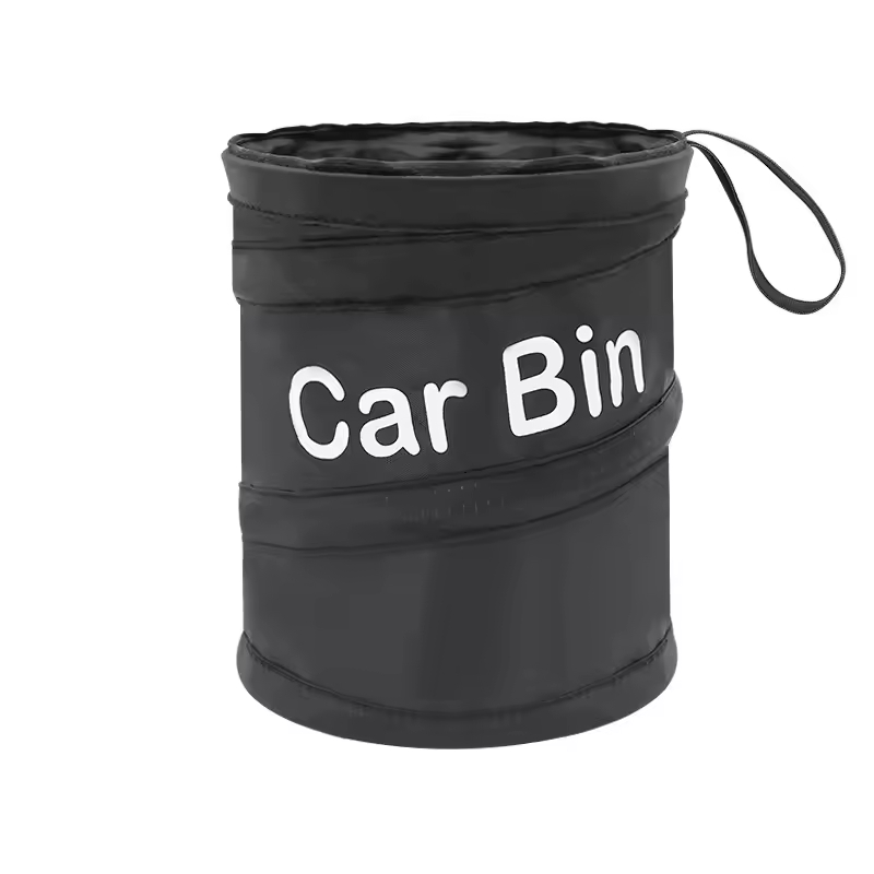 Collapsible Trash Can Car Storage Bin Custom logo Oxford Can