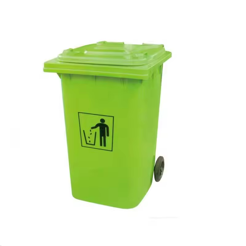 Outdoor Trash Cans Custom Plastic Wheelie Bin for Street Use