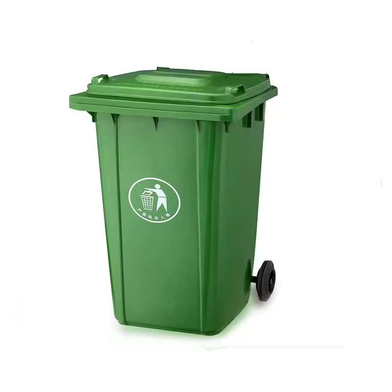 Outdoor Trash Cans Plastic Wheelie Bin for Street Use