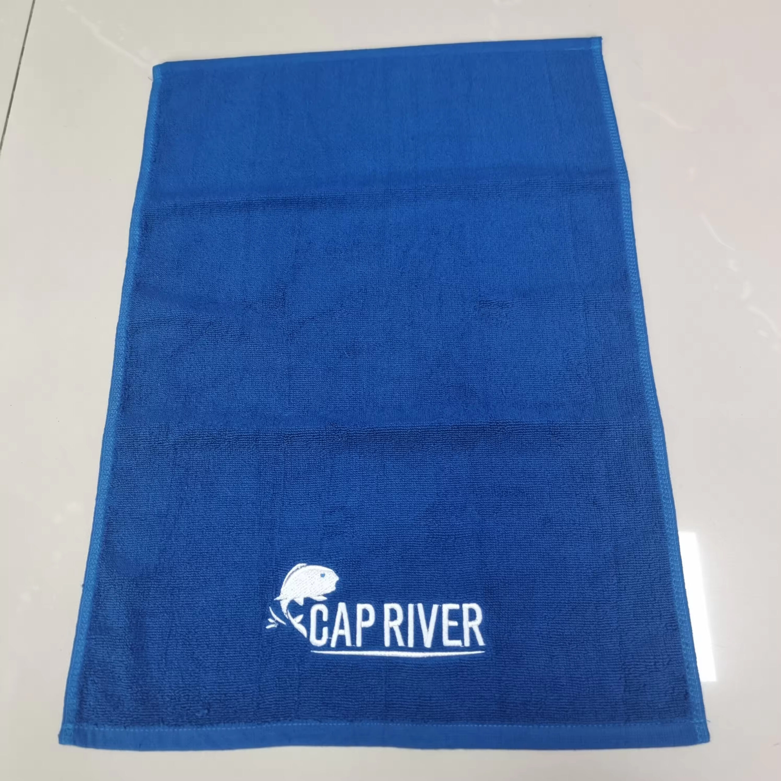 100% Cotton Plain Color Embroidery Logo Customization Hand Towel Gym Towel​