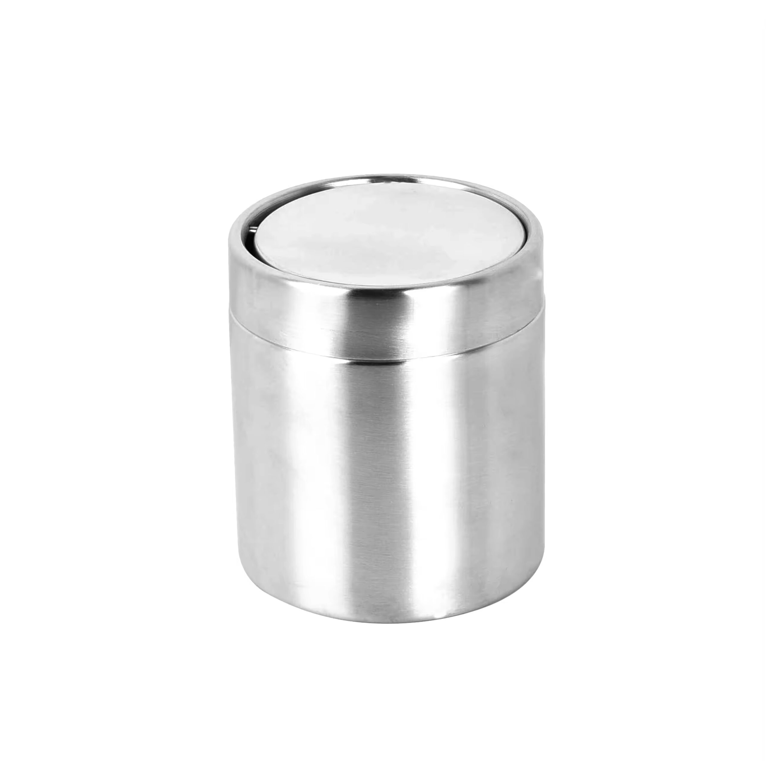 New Design Houseware Desktop Standing Stainless Steel Little Trash Bin