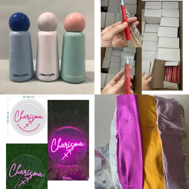 Muestras personalizadas de botellas de agua estilo Owala de Foggy Tide a granel