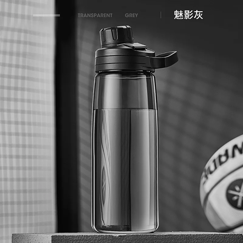 이벤트나 회사 용도로 사용자 정의 가능한 플립탑 뚜껑이 달린 회색 Camelbak 물병