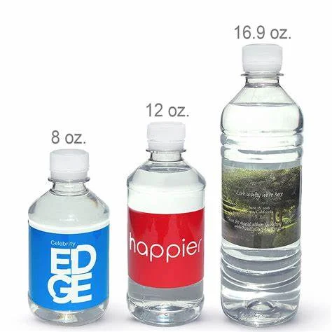 How many ounces are in a bottled water example image