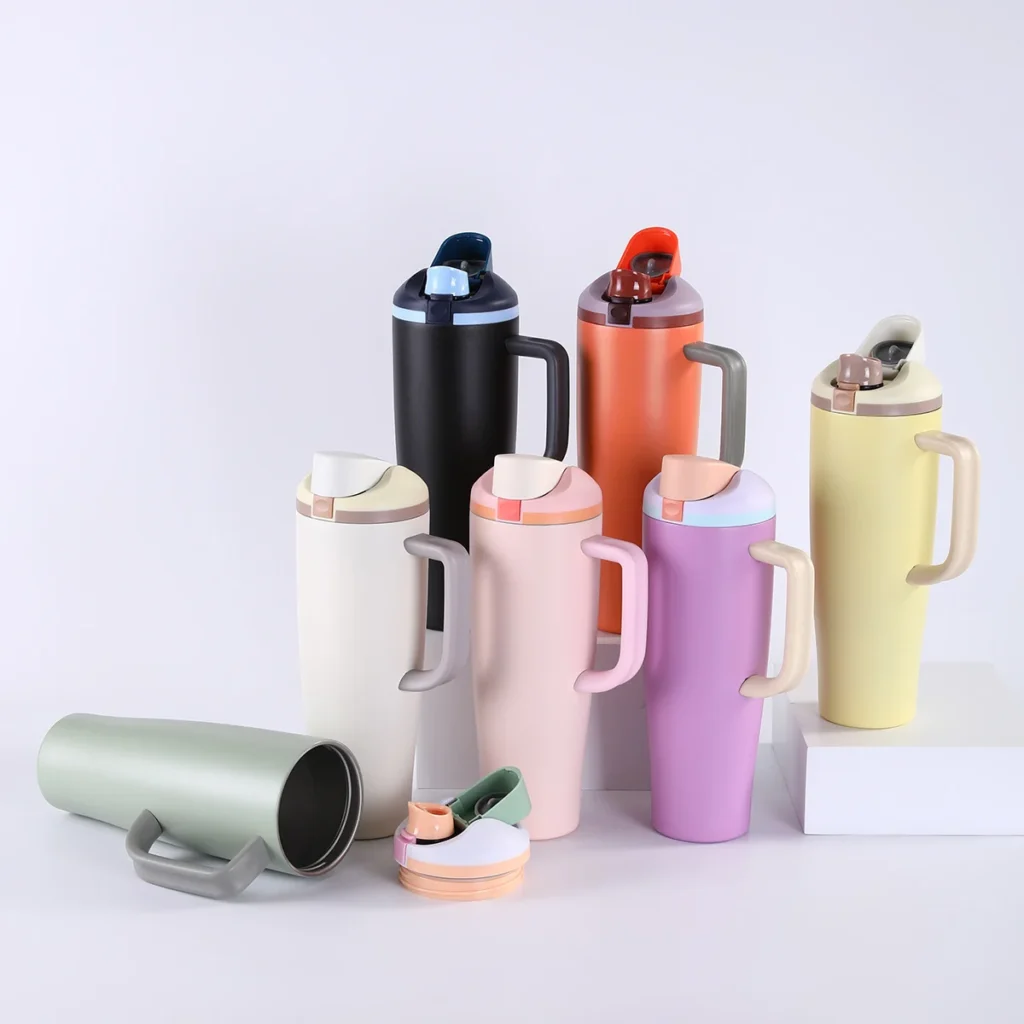 bulk custom owala style bottles in assorted colors
