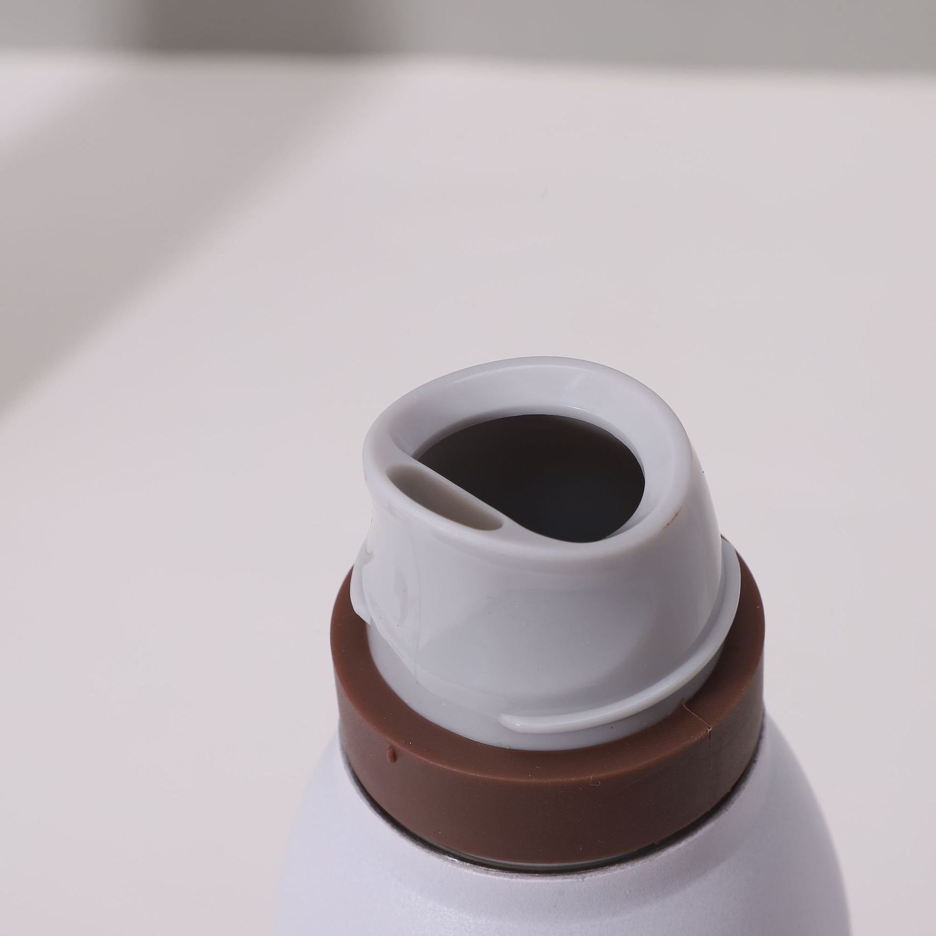 gray spout lid for foggy tide owala style water bottle