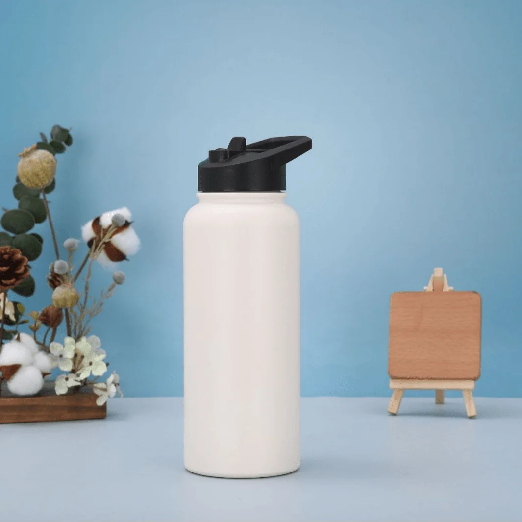 Custom CamelBak Water Bottle in White for Corporate Gifts