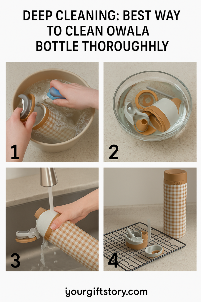 Deep Cleaning Best Way to Clean Owala Bottle Thoroughly