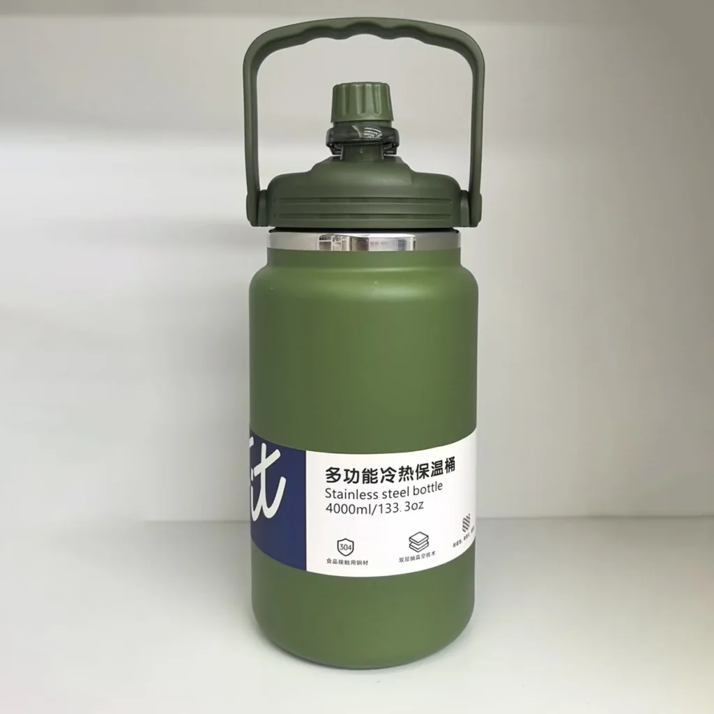 Olive green yeti gallon jug personalized for bulk orders