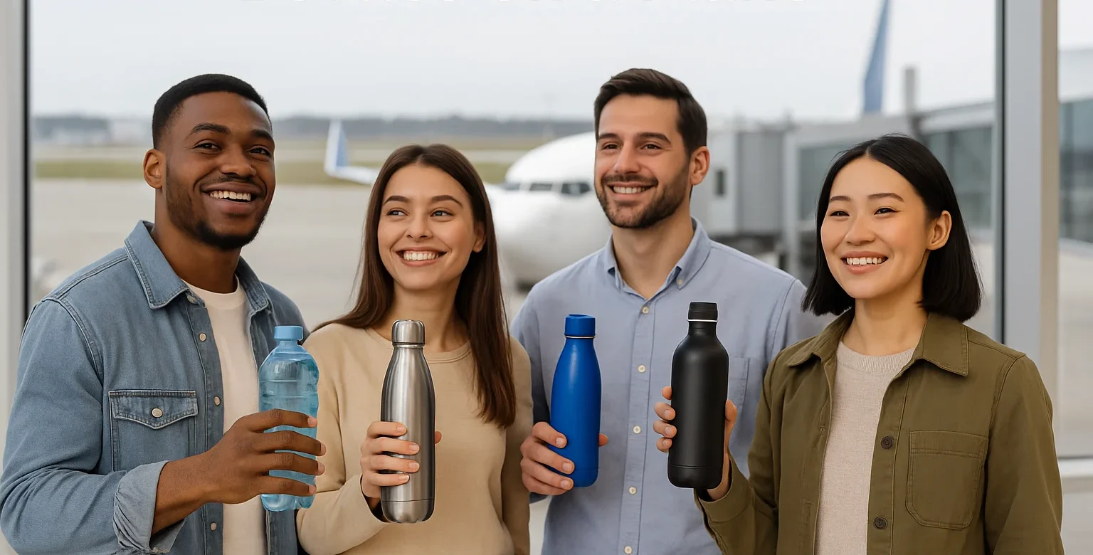 2025年に飛行機に水のボトルを持ち込めますか？