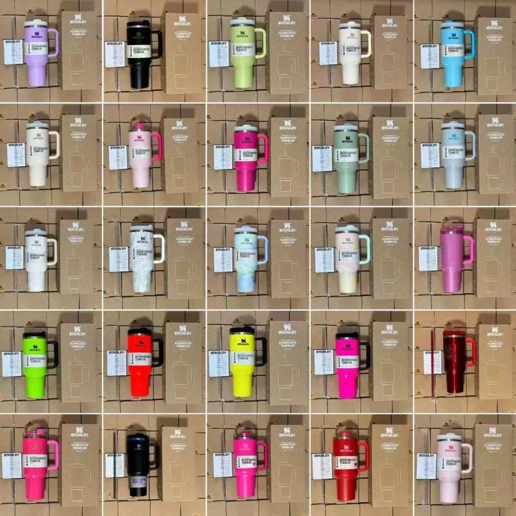 Onde é feito o Stanley Todos os tipos de cores em estoque do Stanley