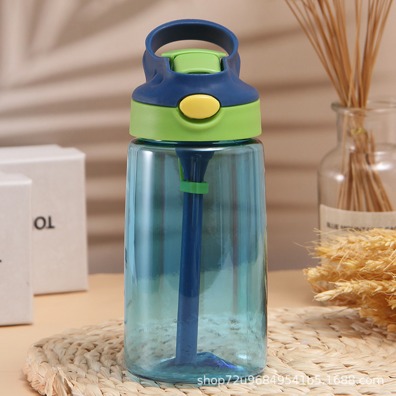 blue customized water bottles for kids ideal for school students