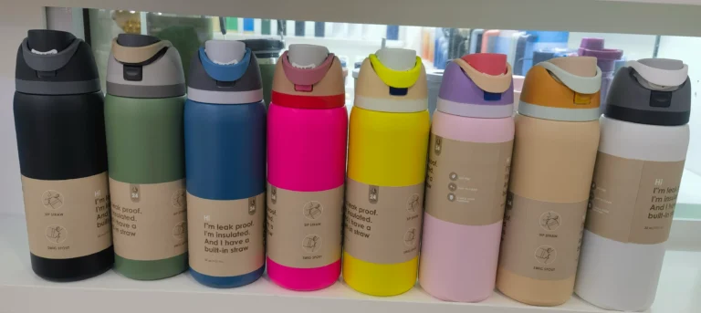 pesanan pukal sampel logo tersuai botol air owala dalam pelbagai warna
