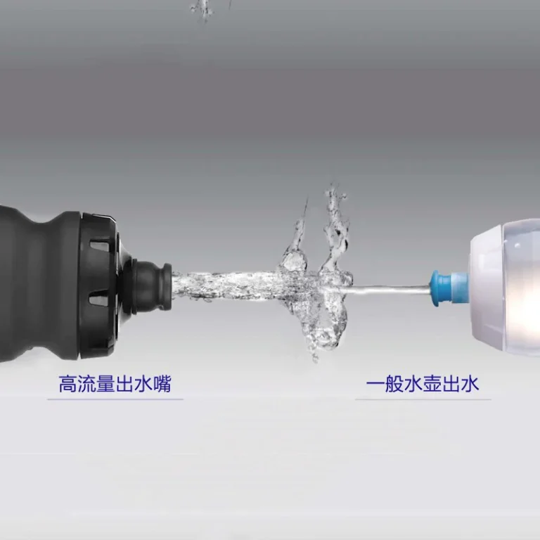 high flow nozzle custom squeeze water bottles for sports