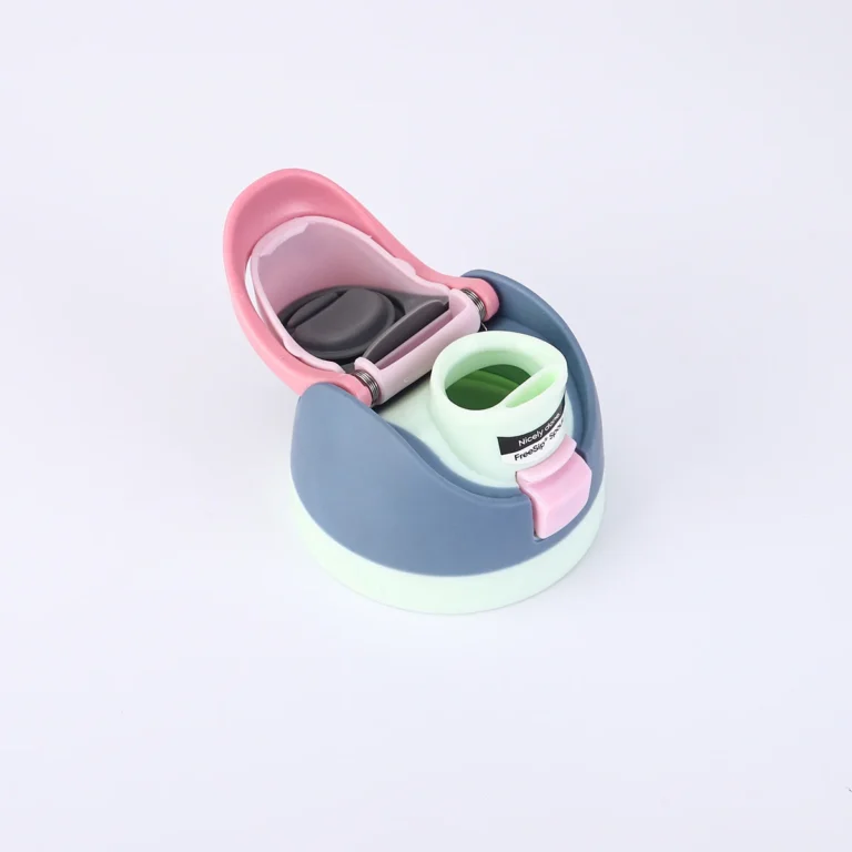 owala pink water bottle lid with custom logo printing
