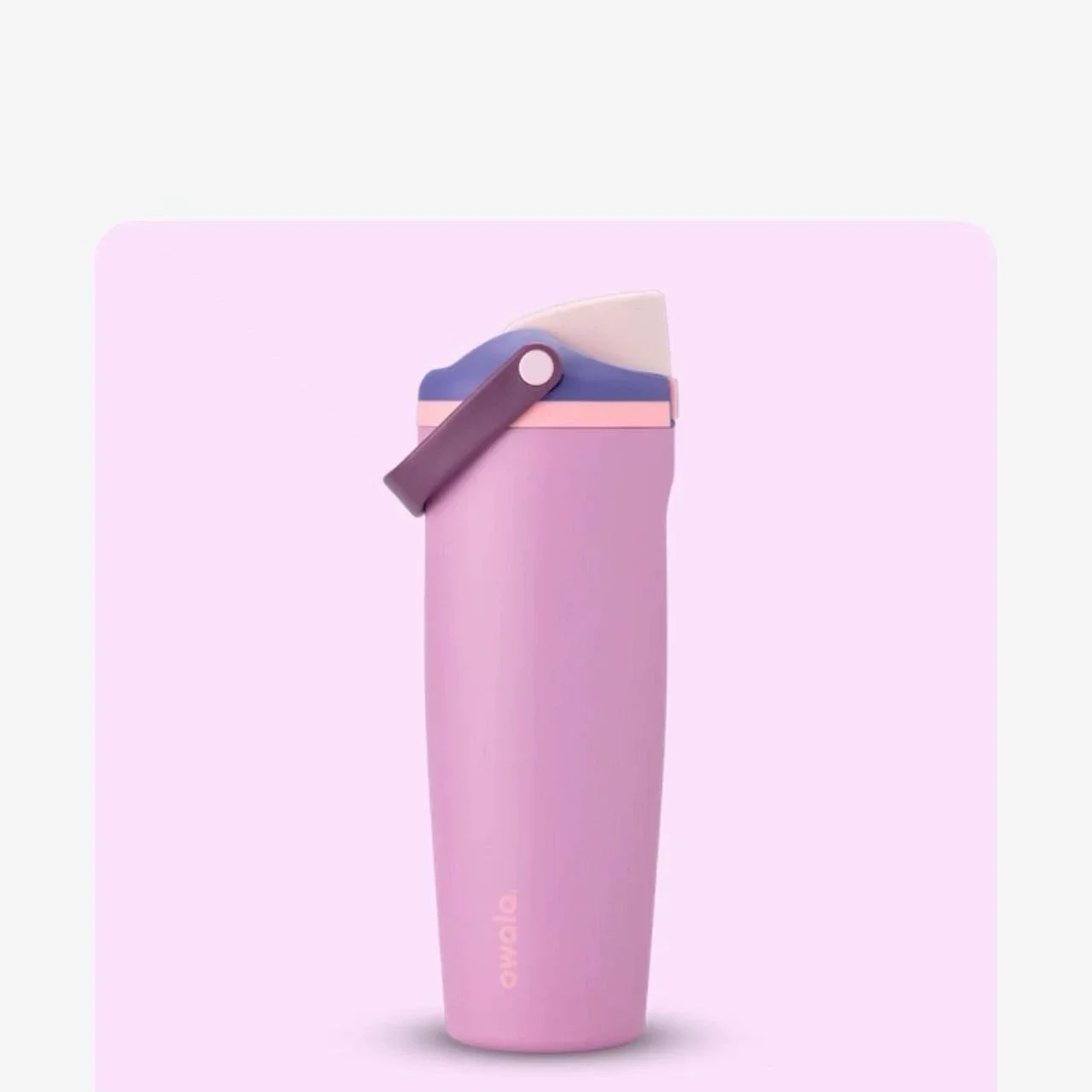pink owala golf water bottle for events and branding