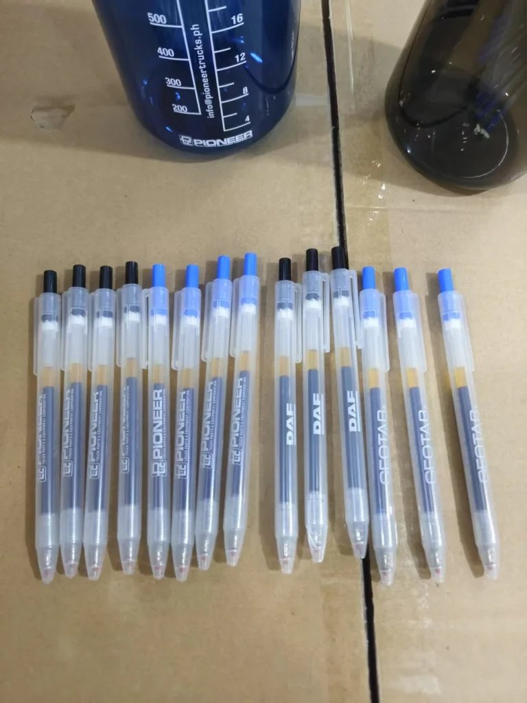 Custom Gel Pens with Logo for Business Stationery
