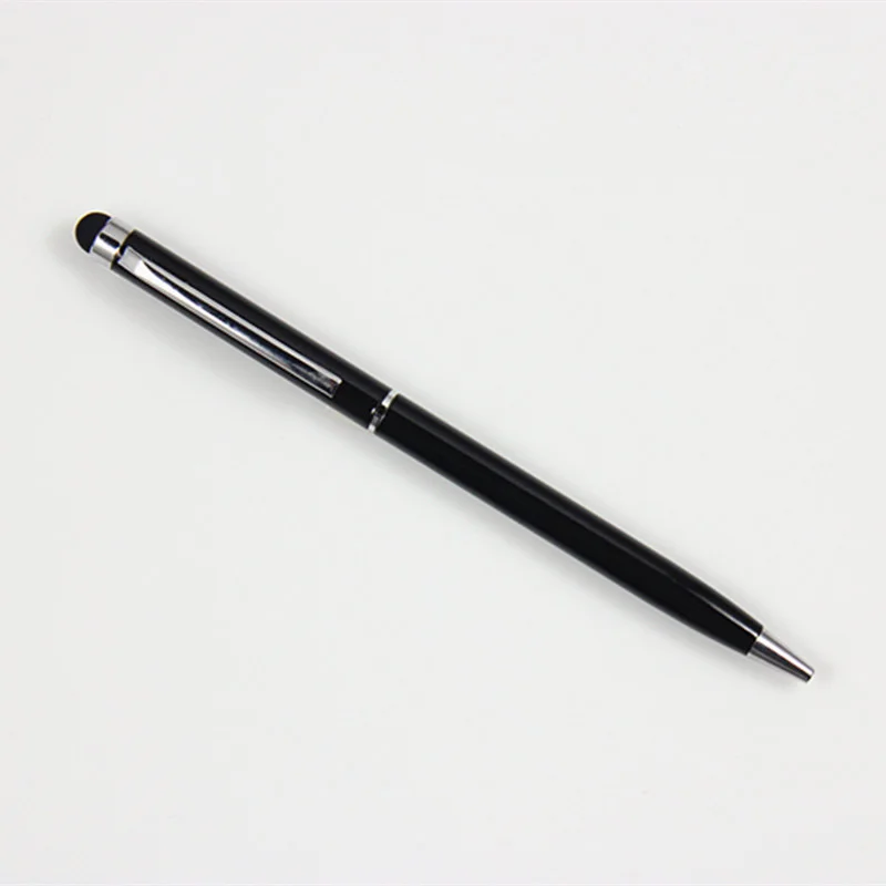 custom stylus pens in black for business branding