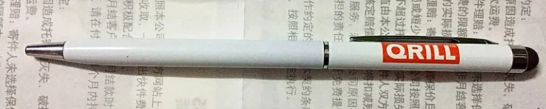 custom stylus pens with company logo design