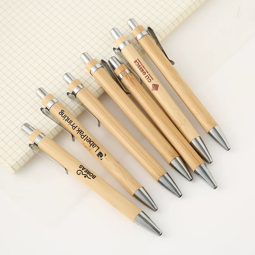 eco friendly custom wood pens for business gifts