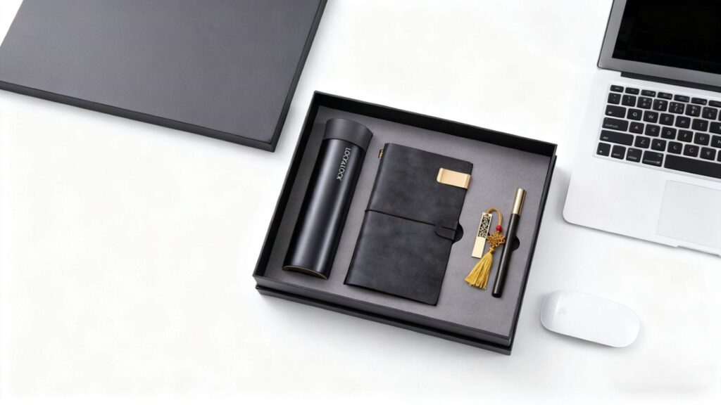 black gift box