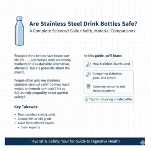 Are Stainless Steel Drink Bottles Safe