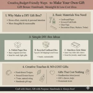 Creative, Budget-Friendly Ways to Make Your Own Gift Boxes at Home