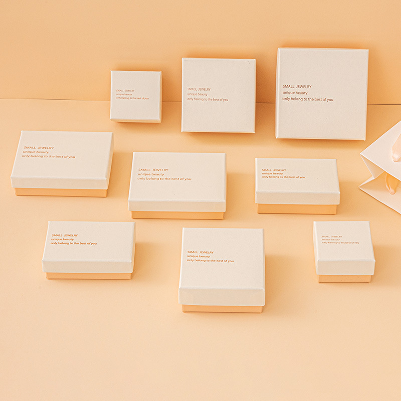 Custom Jewelry Box with Partial Cover Lid