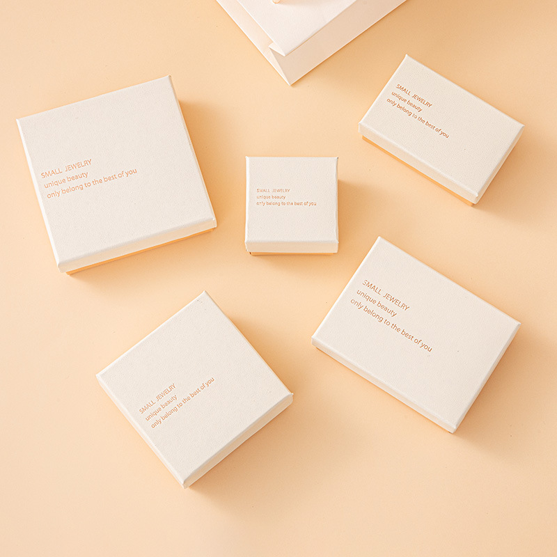 Custom Jewelry Box with Partial Cover Lid