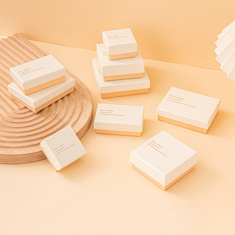 Custom Jewelry Box with Partial Cover Lid