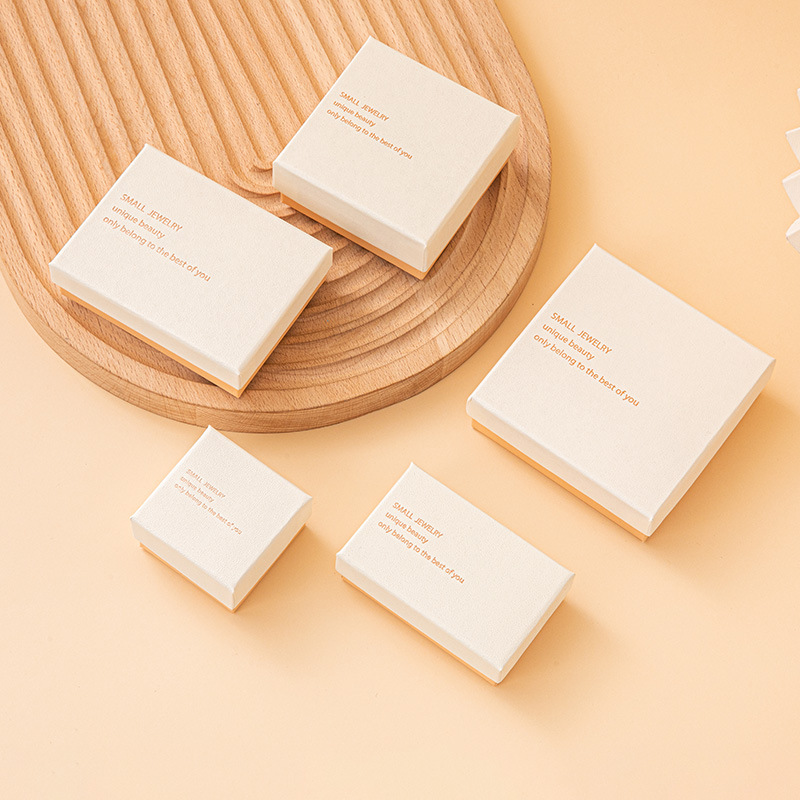 Custom Jewelry Box with Partial Cover Lid