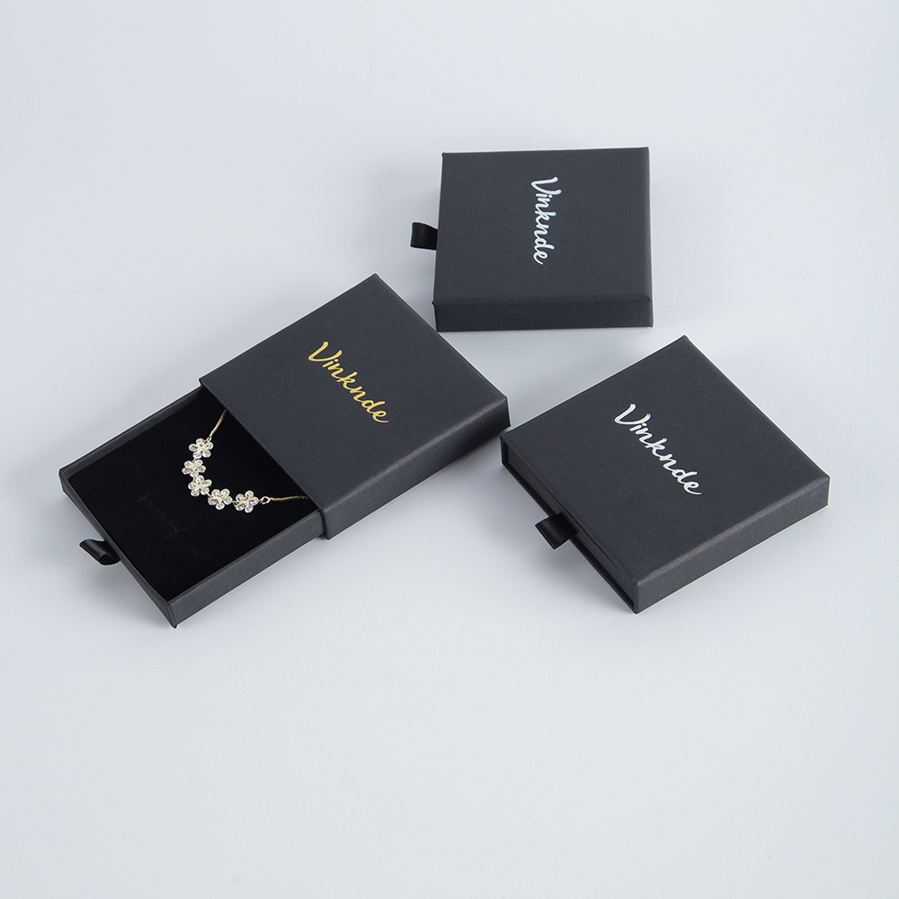 Custom Logo Printed Jewelry Drawer Boxes