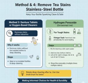 Denture Tablets or Oxygen-Based Cleaners