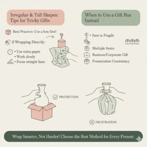 How to Wrap an Irregular or Tall Box