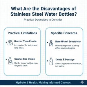 What Are the Disavantages ofStainless Steel Water Bottles