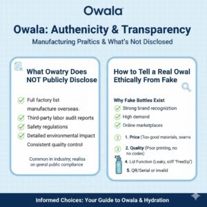 What Owala Does Not Publicly Disclose