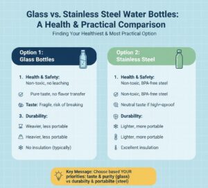 Are Glass Water Bottles Better Than Stainless Steel
