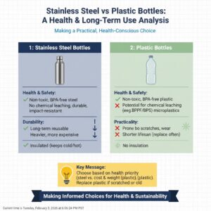 Are Stainless Steel Water Bottles Better Than Plastic