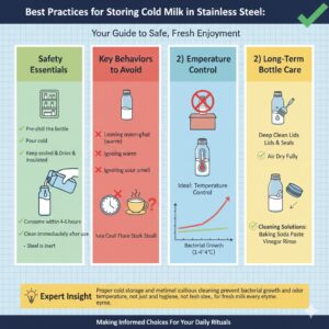 Best Practices for Storing Cold Milk in Stainless Steel