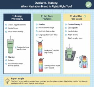 Is an Owala Better Than a Stanley
