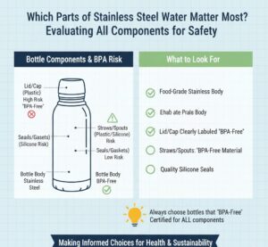 Which Parts of a Stainless Steel Water Bottle Matter Most