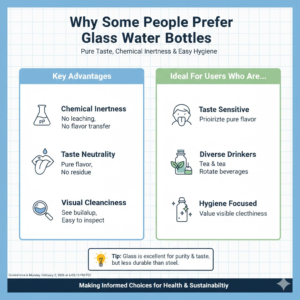 Why Some People PreferGlass Water Bottles