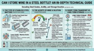 Can I Store Wine in a Steel Bottle
