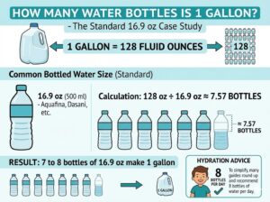 How Many Water Bottles Is 1 Gallon