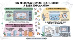How Microwave Ovens Heat Liquids