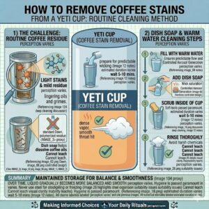 How to Remove Coffee Stains from a Yeti Cup